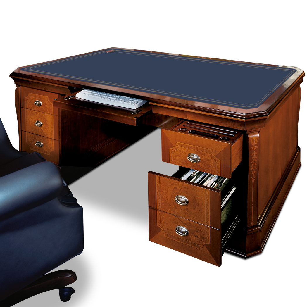 executive desk leather top albeniz traditional Hurtado
                                            (imagen 2 de 6)