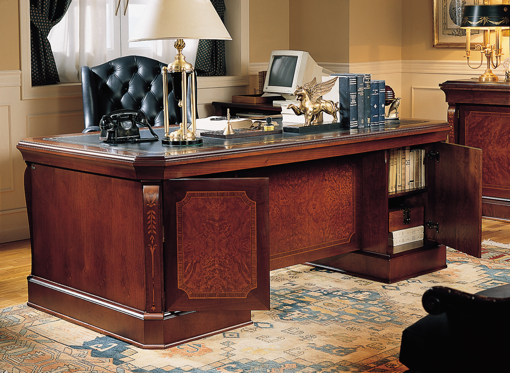 executive desk leather top albeniz traditional Hurtado
                                            (imagen 6 de 6)