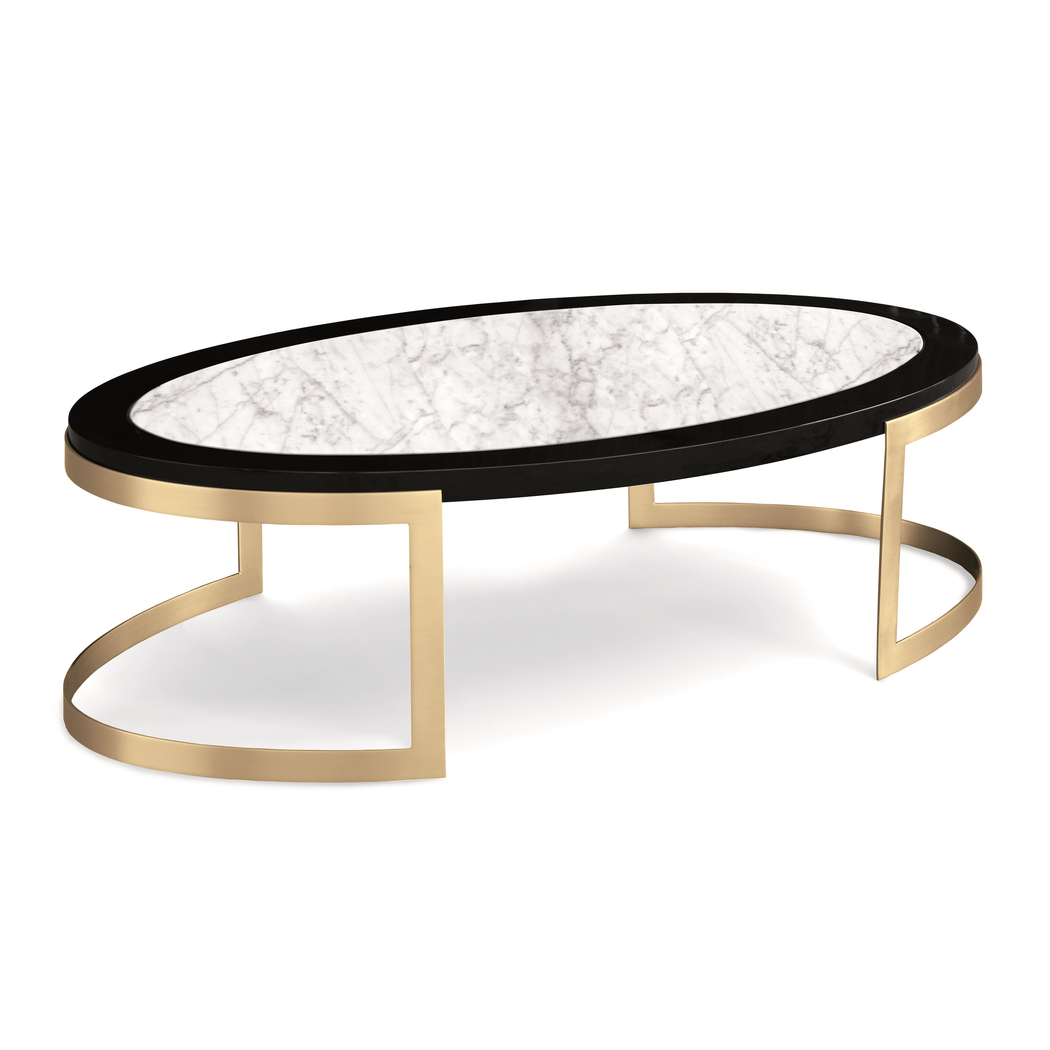 oval cocktail table marble top
                                    soho evolution Hurtado