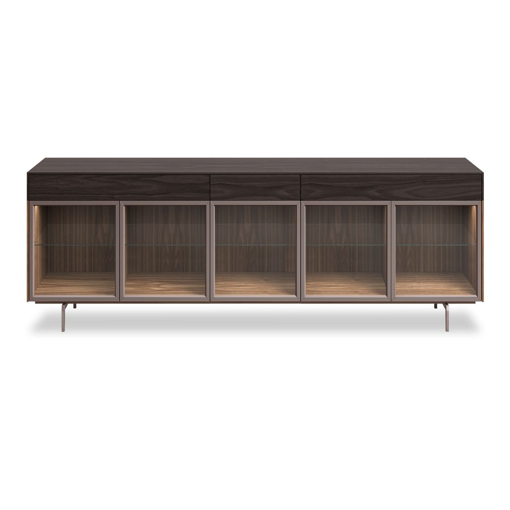 5 glass door credenza
                                    link evolution Hurtado