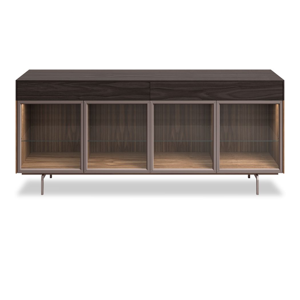 4 glass door credenza
                                    link evolution Hurtado