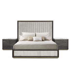 upholstered king size bed usa emerald
                            evolution Hurtado