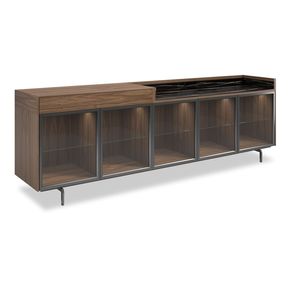 5 glass door credenza porcelain stoneware link
                            evolution Hurtado